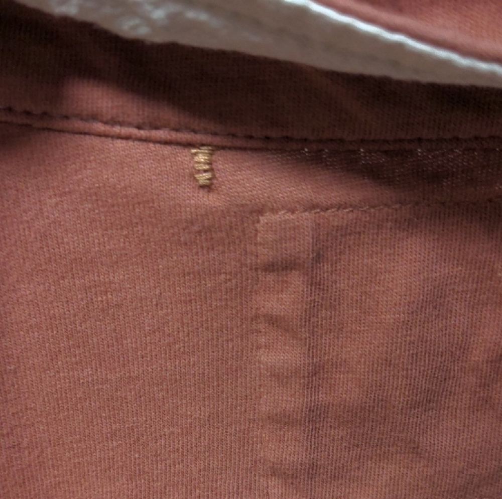 Billy Reid Rust Polo Shirt - Picture 4 of 5